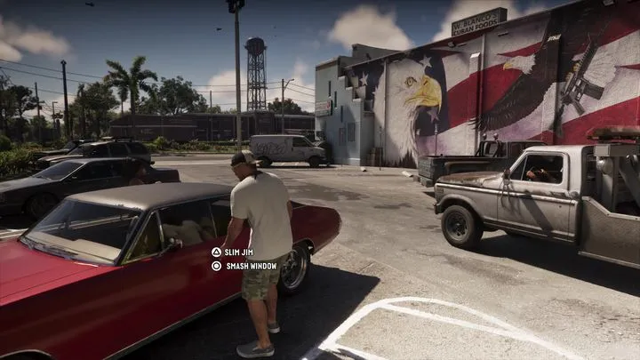 Старый красный седан — GTA 6